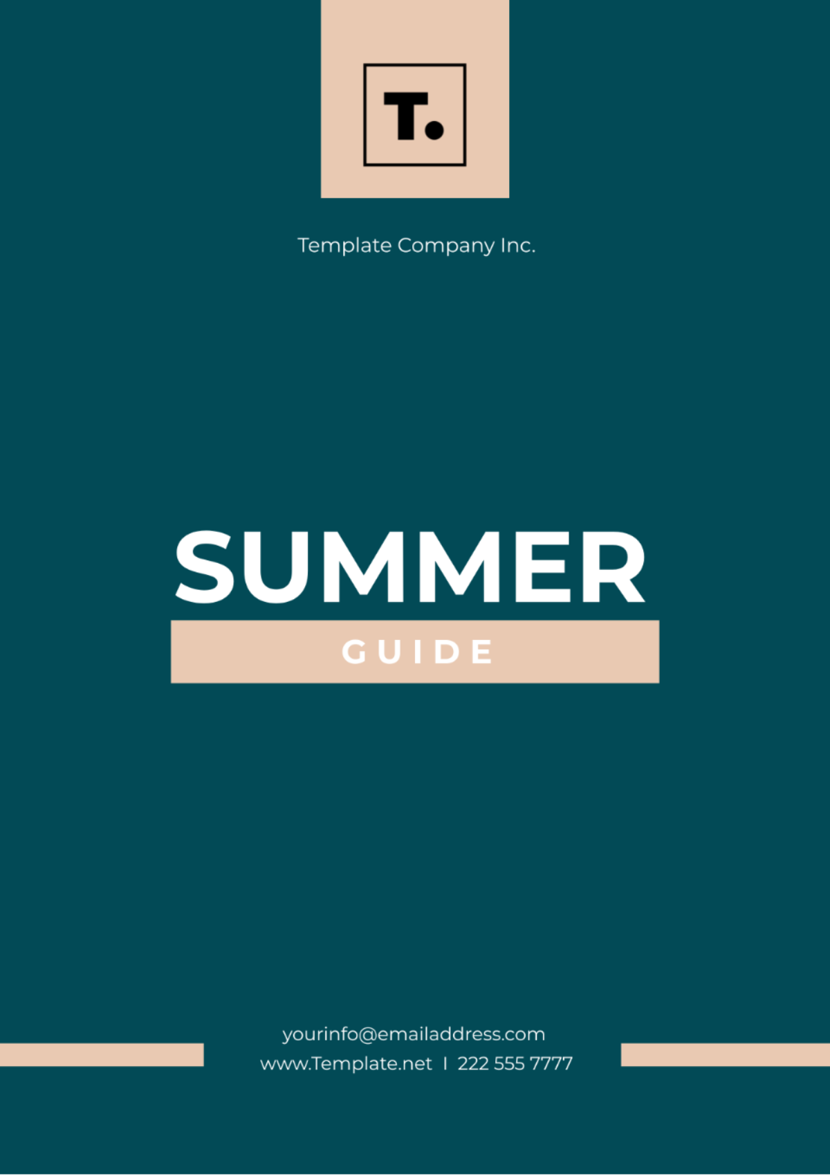 Summer Guide Template - Edit Online & Download