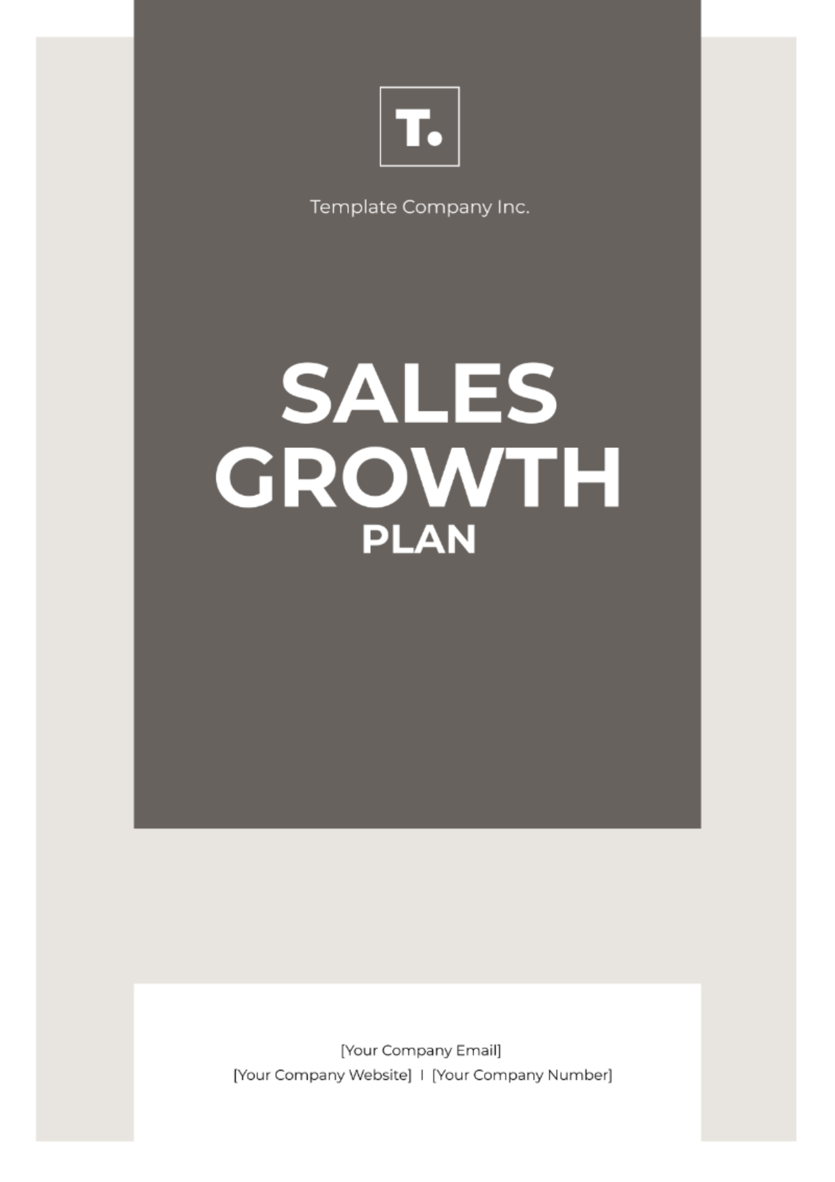 Sales Growth Plan Template - Edit Online & Download