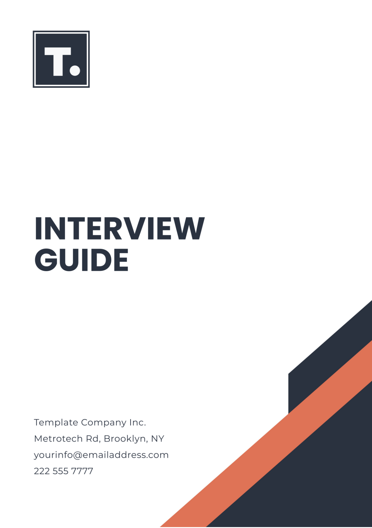 Interview Guide Template