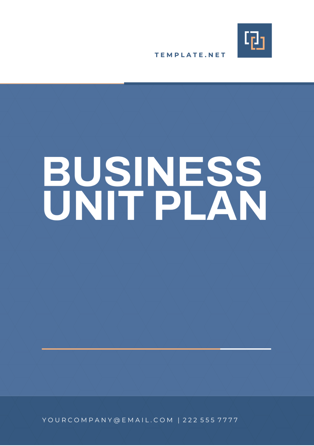 Business Unit Plan Template - Edit Online & Download