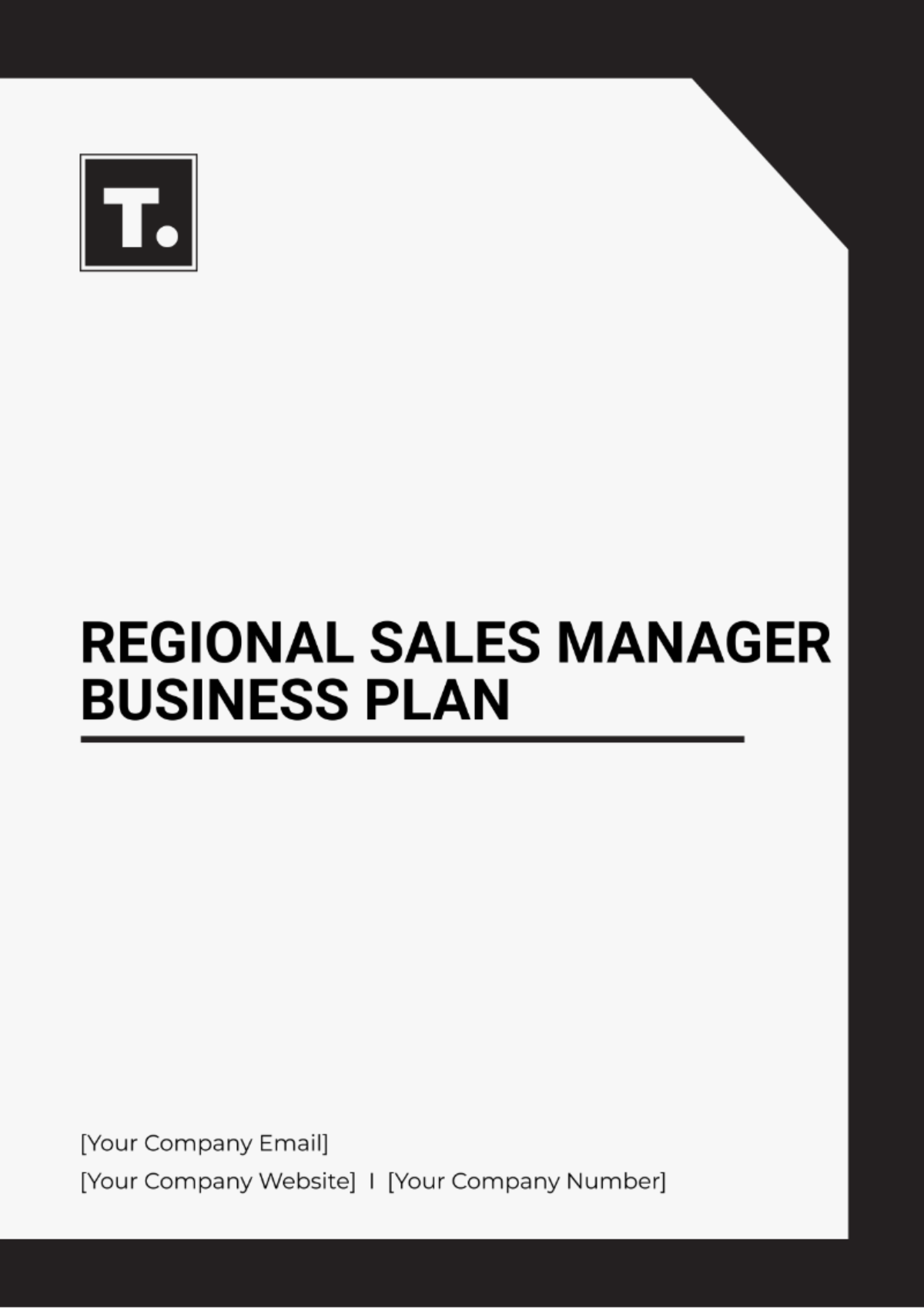 Regional Sales Manager Business Plan Template - Edit Online & Download