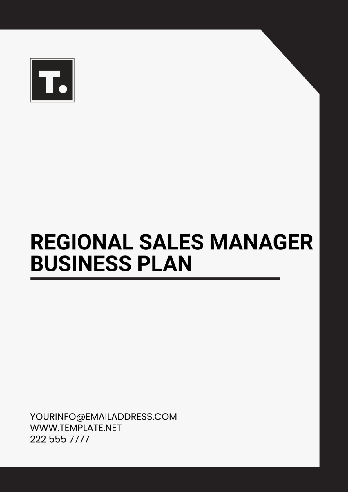 Regional Sales Manager Business Plan Template - Edit Online & Download ...