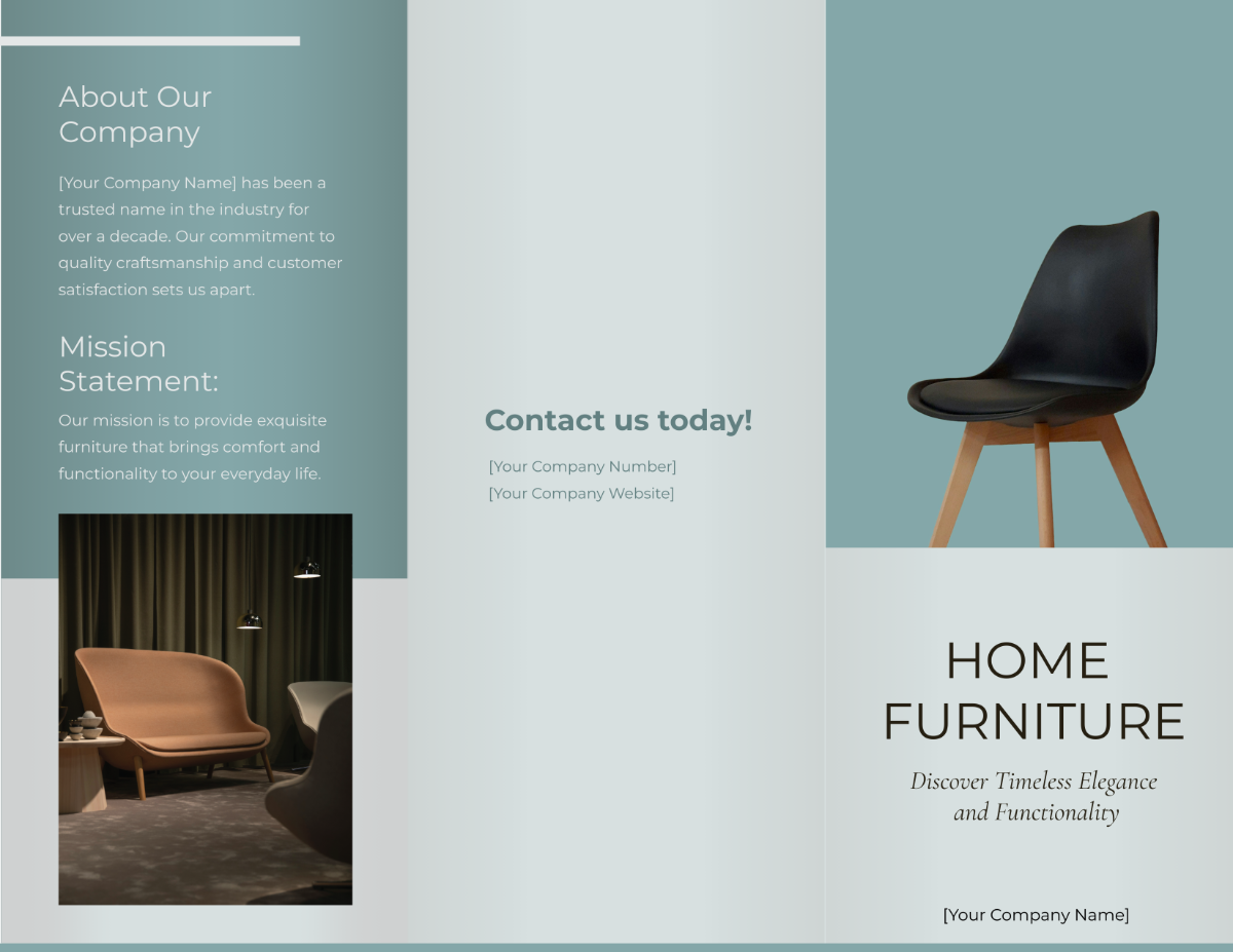 Home Furniture Brochure