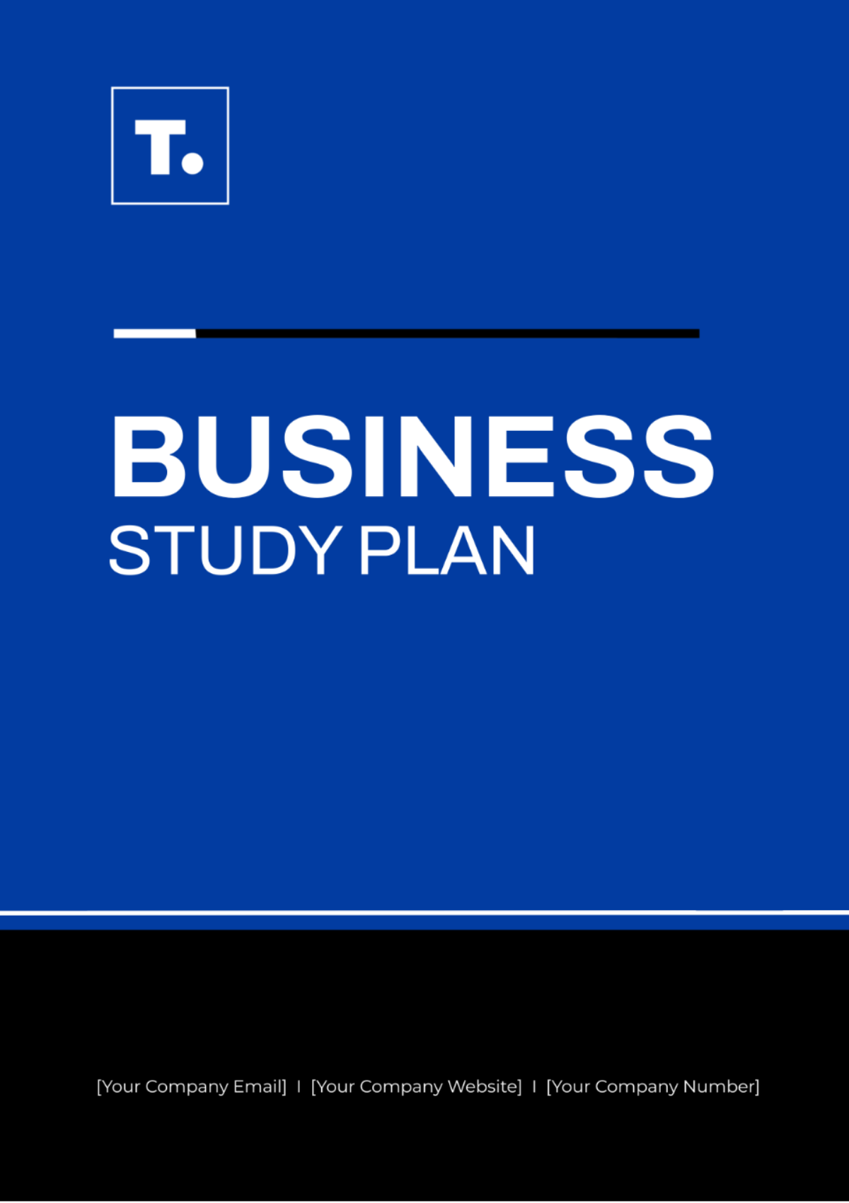 Business Study Plan Template - Edit Online & Download