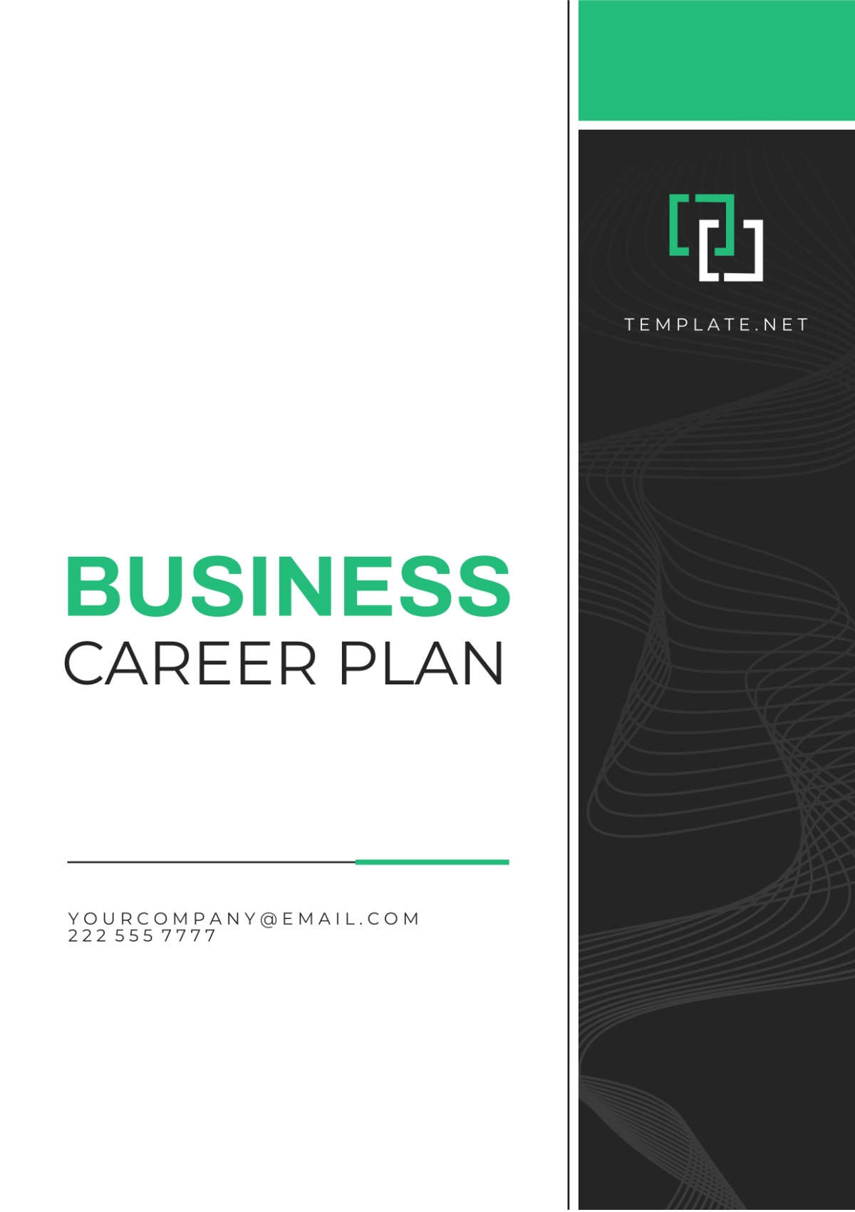 Business Career Plan Template - Edit Online & Download