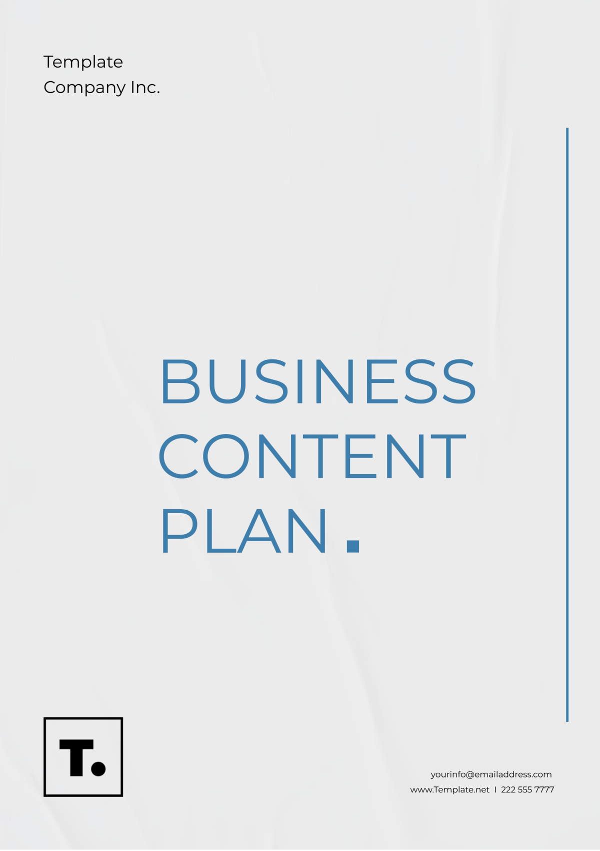 Business Content Plan Template - Edit Online & Download