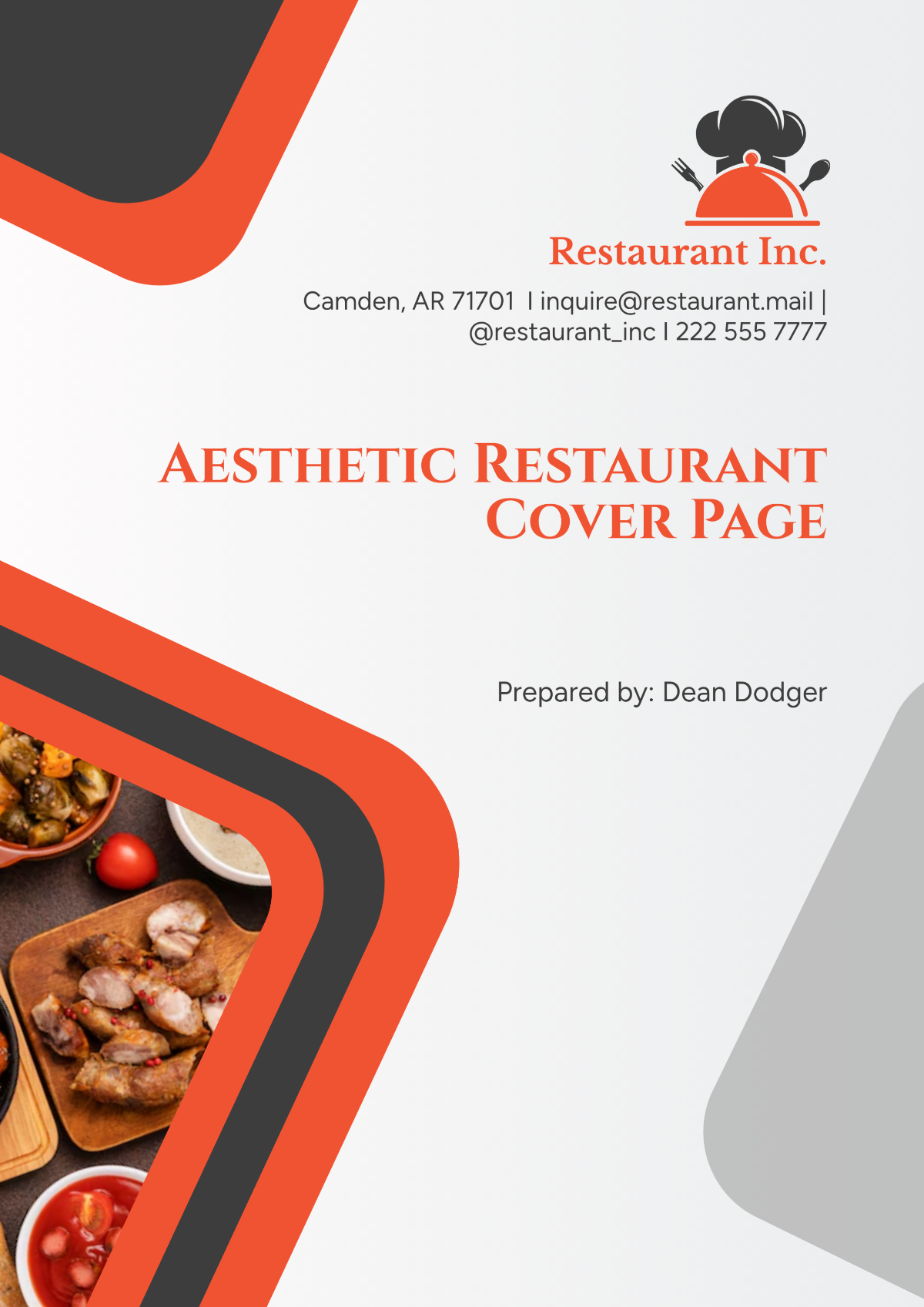 Free Restaurant Business Plan Template