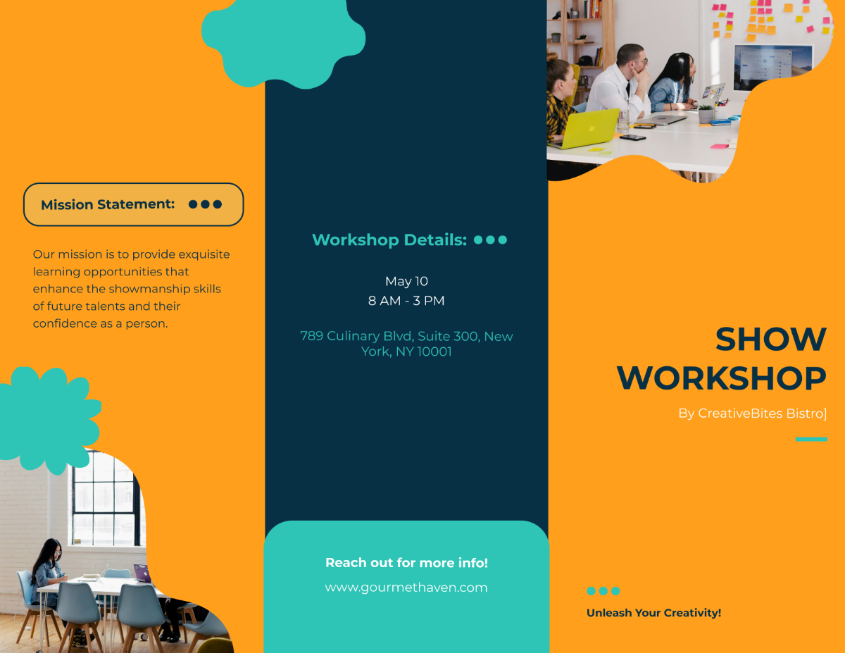 Workshop Brochure Template - Edit Online & Download