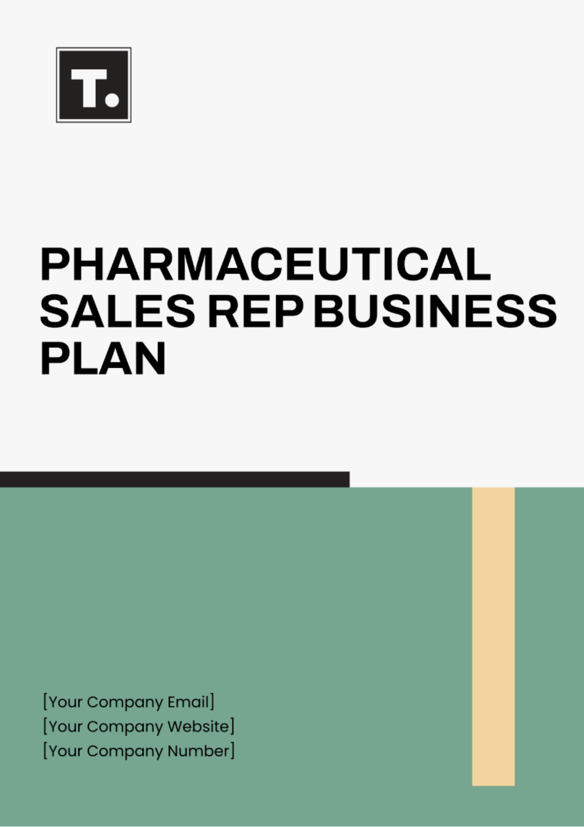 Pharmaceutical Sales Rep Business Plan Template - Edit Online & Download