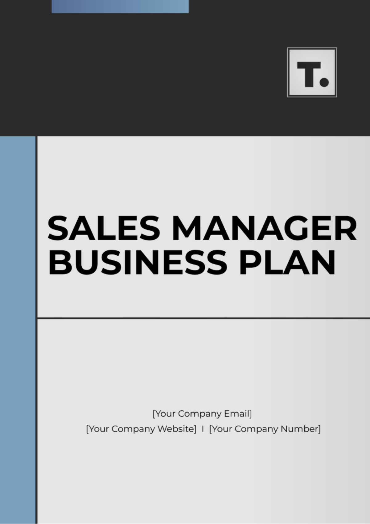 Sales Manager Business Plan Template - Edit Online & Download