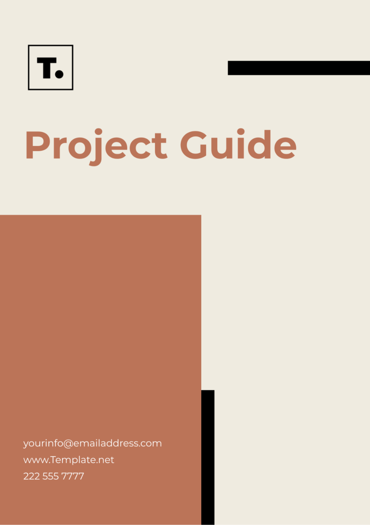 Project Guide Template - Edit Online & Download