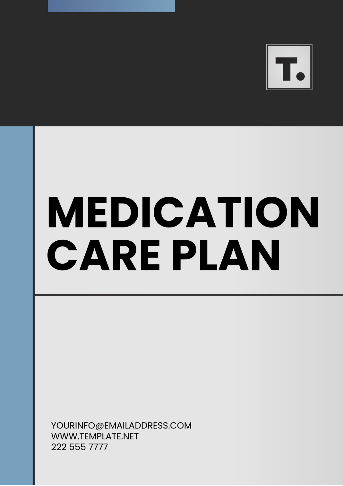 Medication Care Plan Template