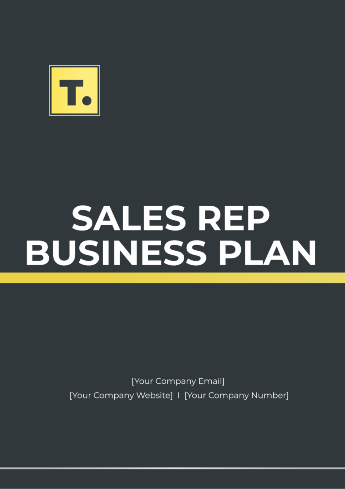 Sales Rep Business Plan Template - Edit Online & Download