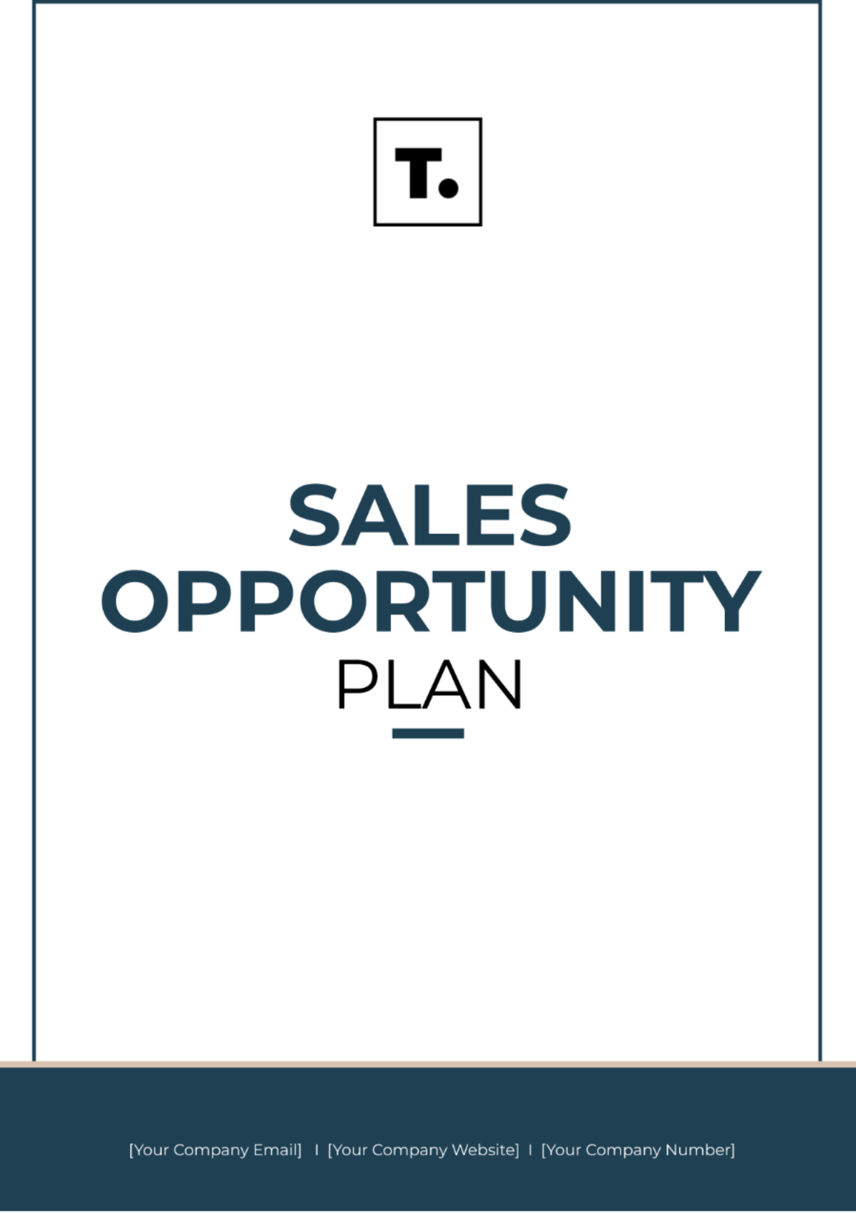 Sales Opportunity Plan Template - Edit Online & Download