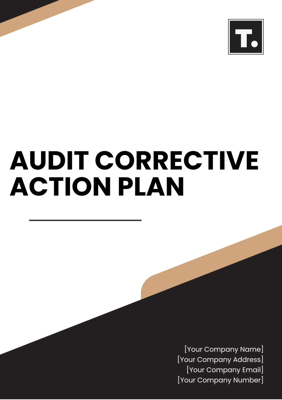 Free Audit Corrective Action Plan Template