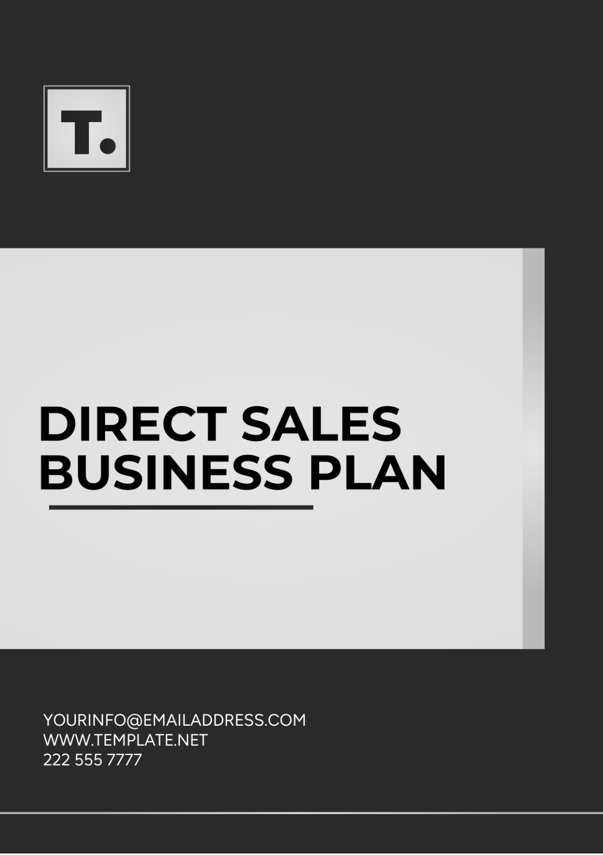 Direct Sales Business Plan Template Edit Online & Download Example