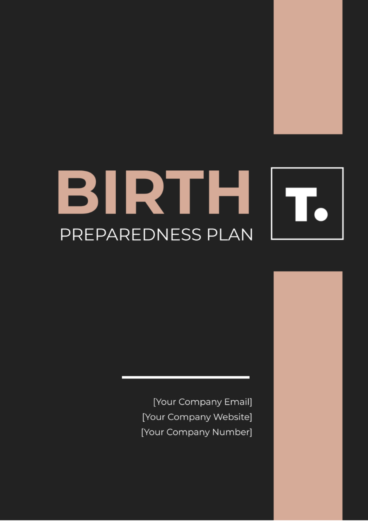 Free Birth Preparedness Plan Template