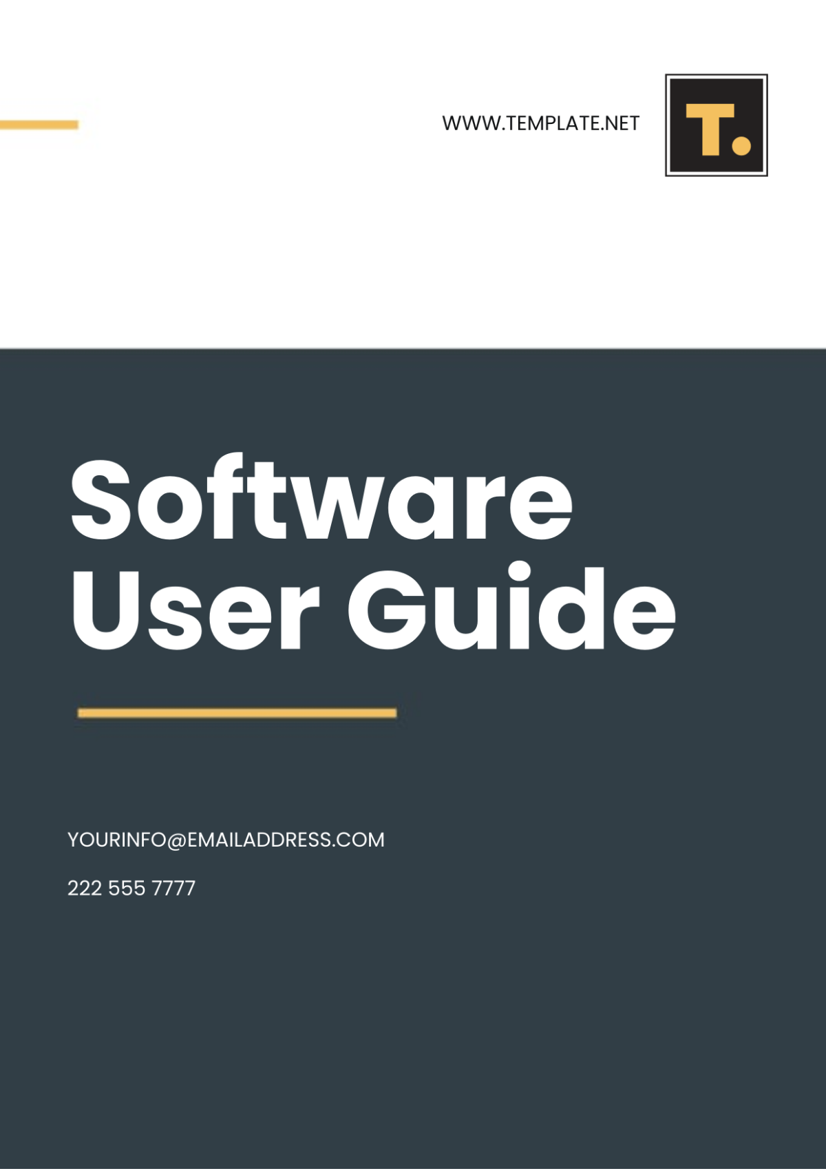 Software User Guide Template Edit Online Download Example Software User Guide Template Edit Online Download Example