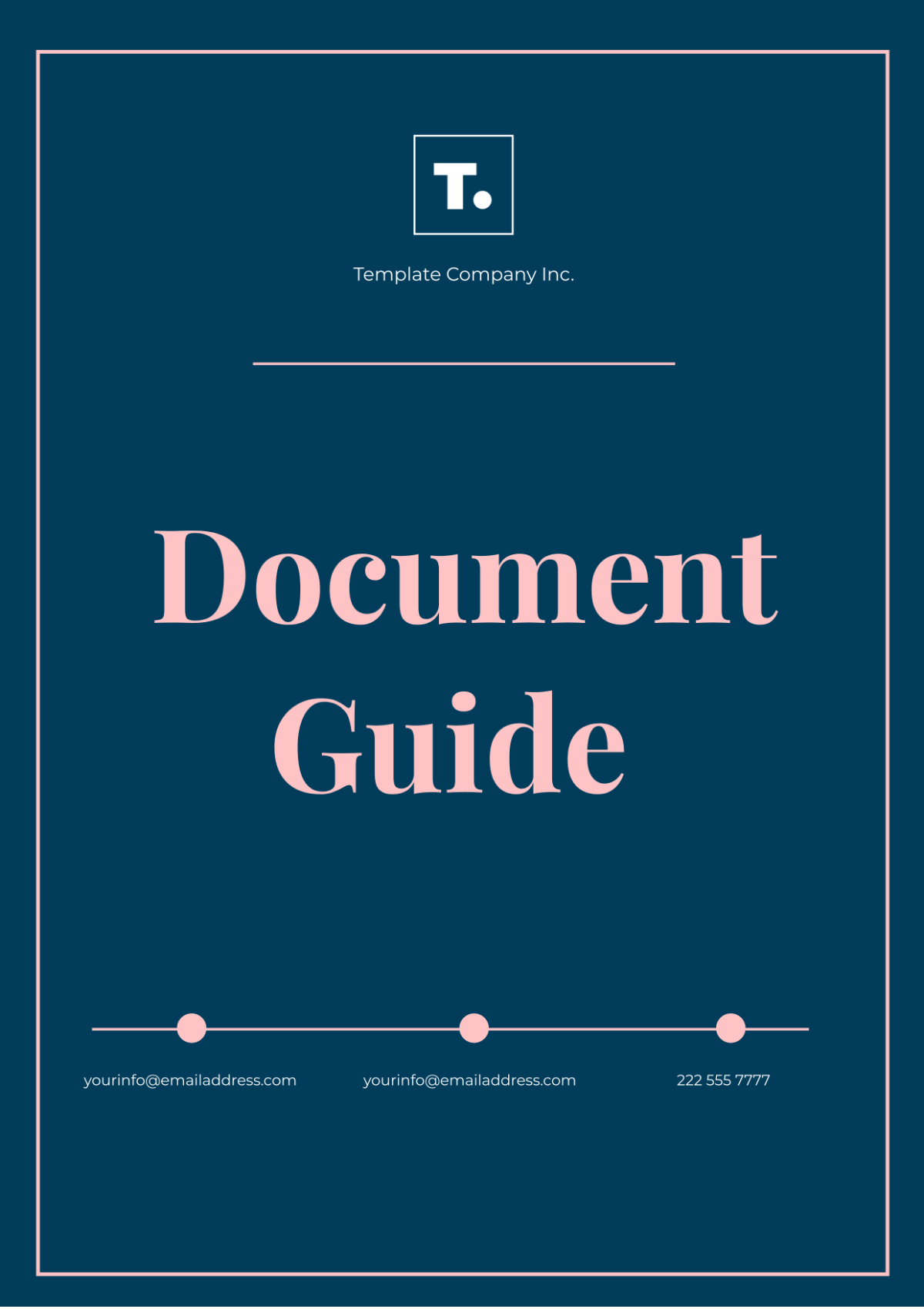 Document Guide Template - Edit Online & Download