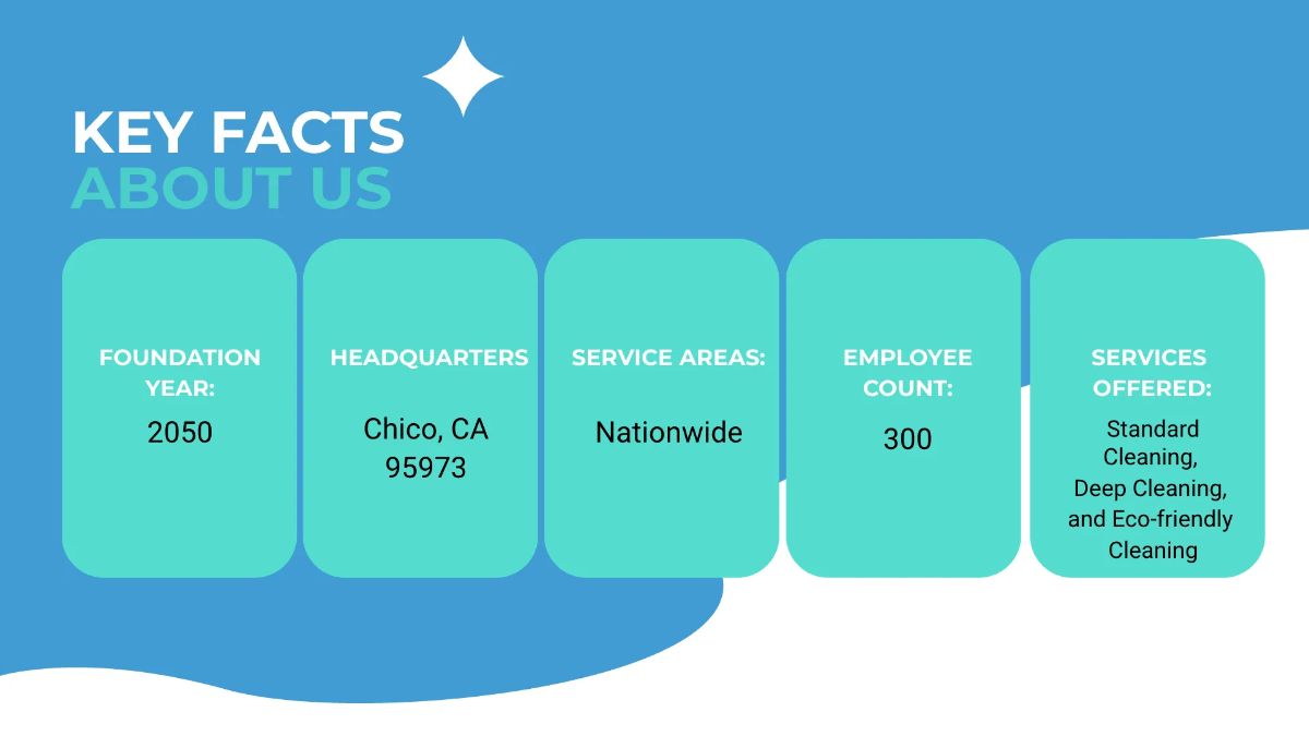 Free Residential Cleaning Services Overview Presentation Template to Edit Online