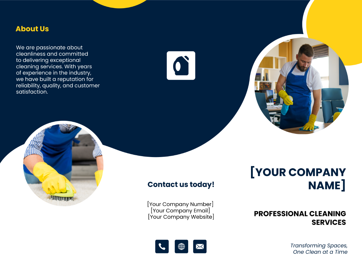 Cleaning Services Brochure