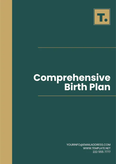Free Comprehensive Birth Plan Template to Edit Online