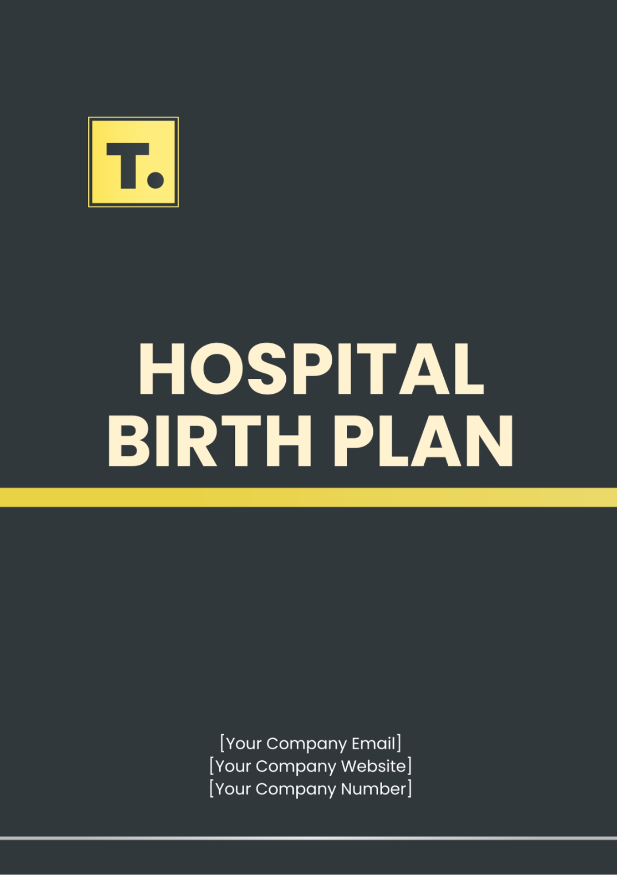 Free Hospital Birth Plan Template