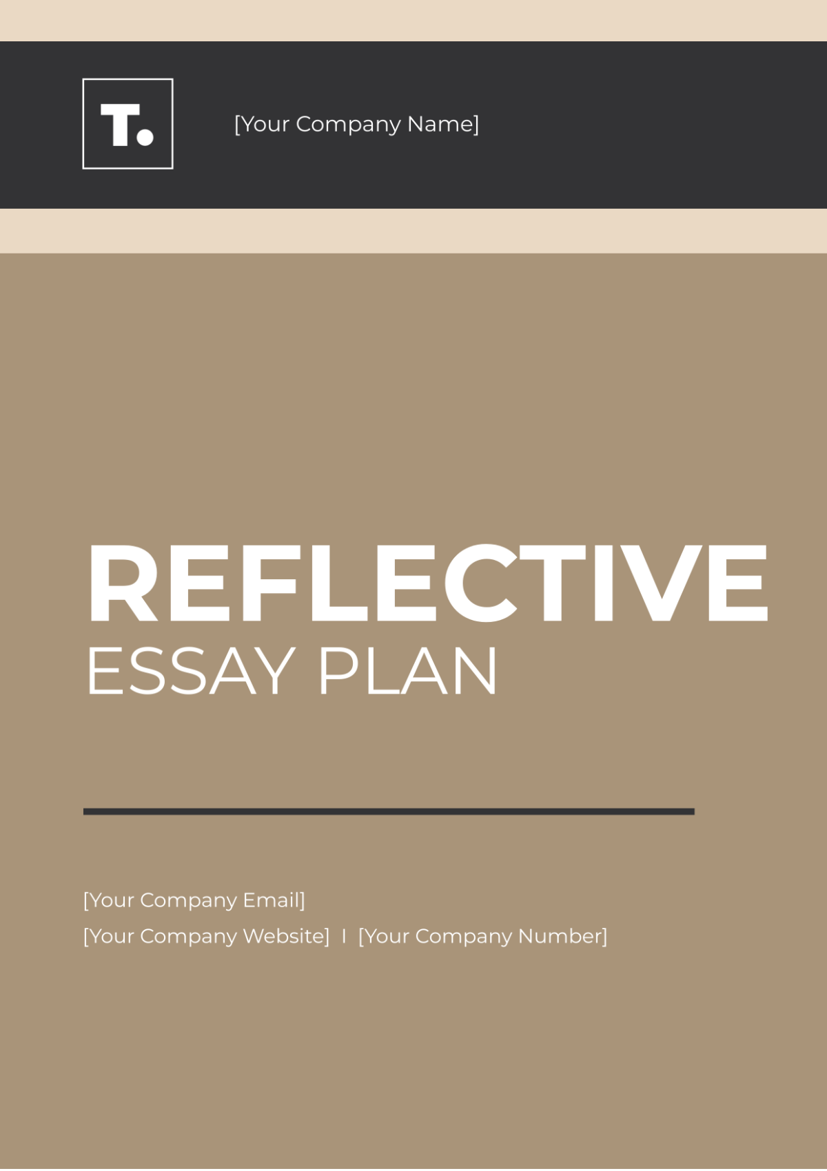 Reflective Essay Plan Template - Edit Online & Download