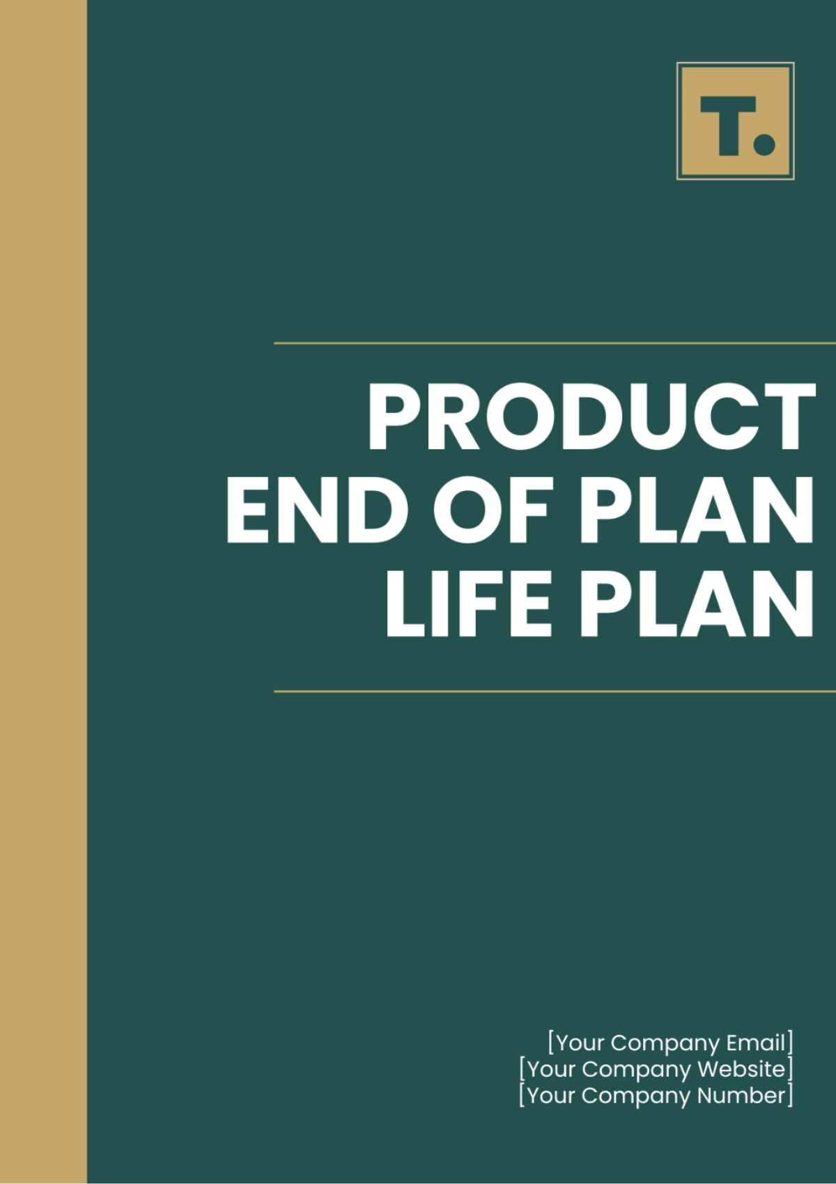 Product End Of Life Plan Template - Edit Online & Download