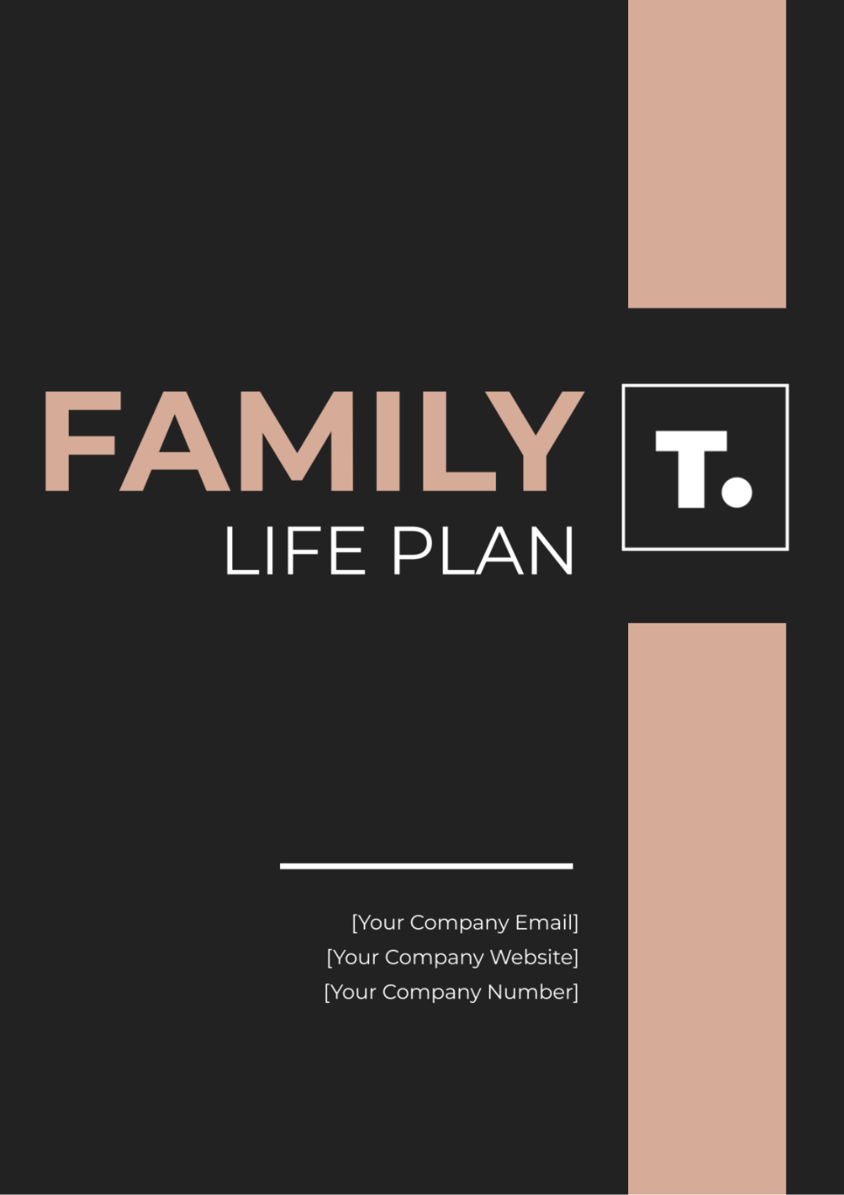 Free Life Plan Templates, Editable and Printable