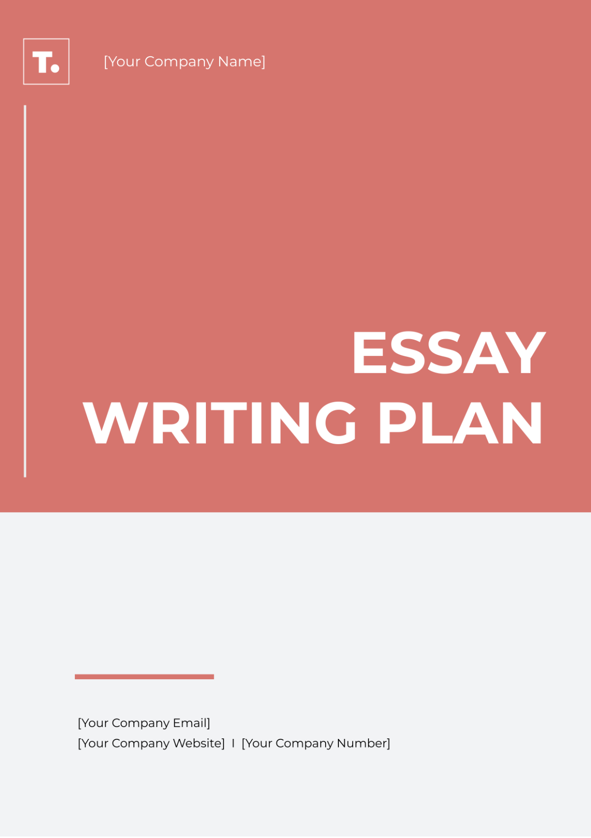 Essay Writing Plan Template - Edit Online & Download