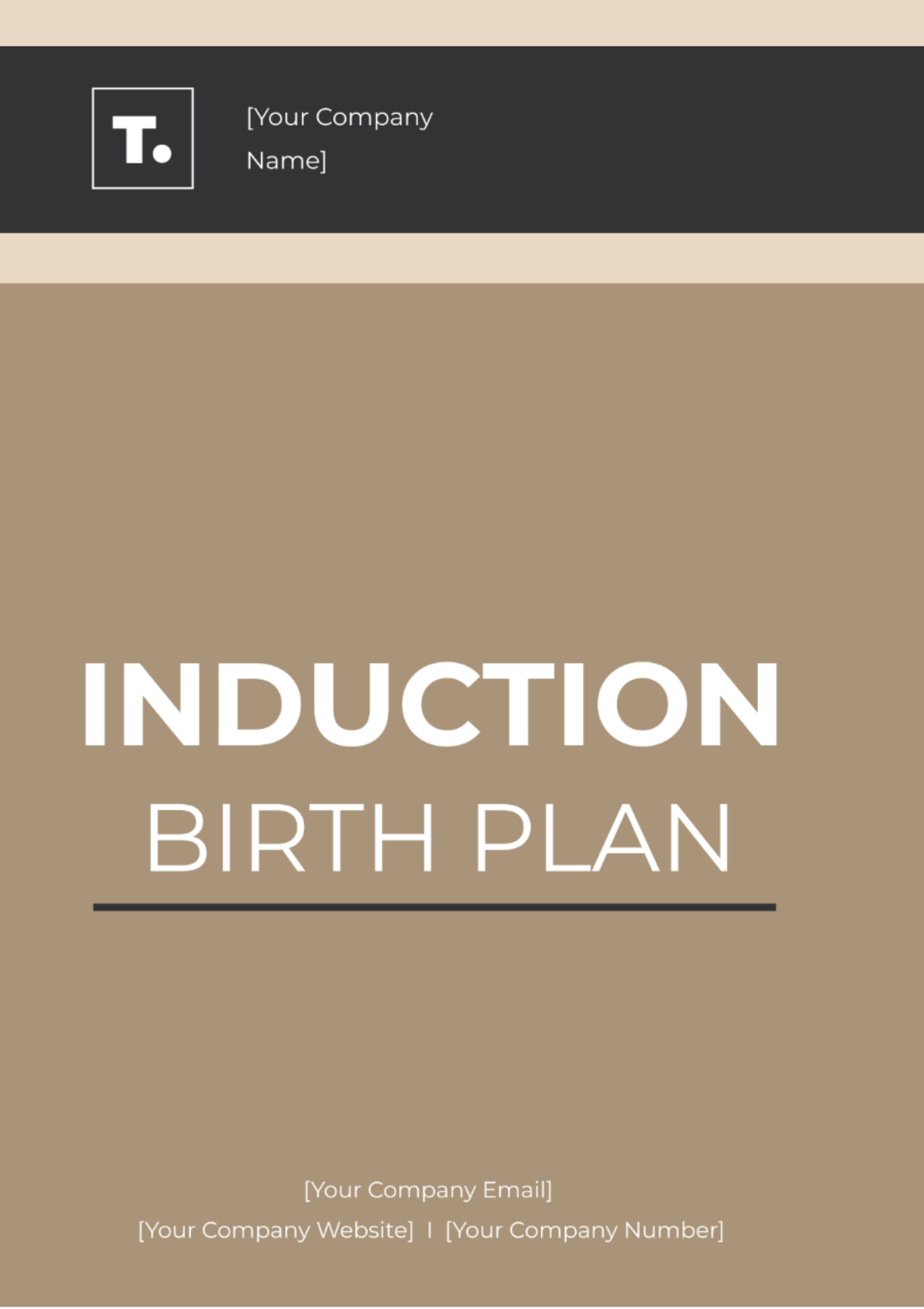 Free Induction Birth Plan Template