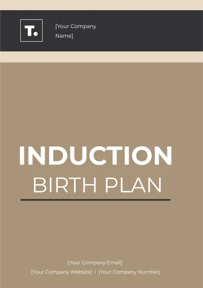 Free Induction Birth Plan Template to Edit Online