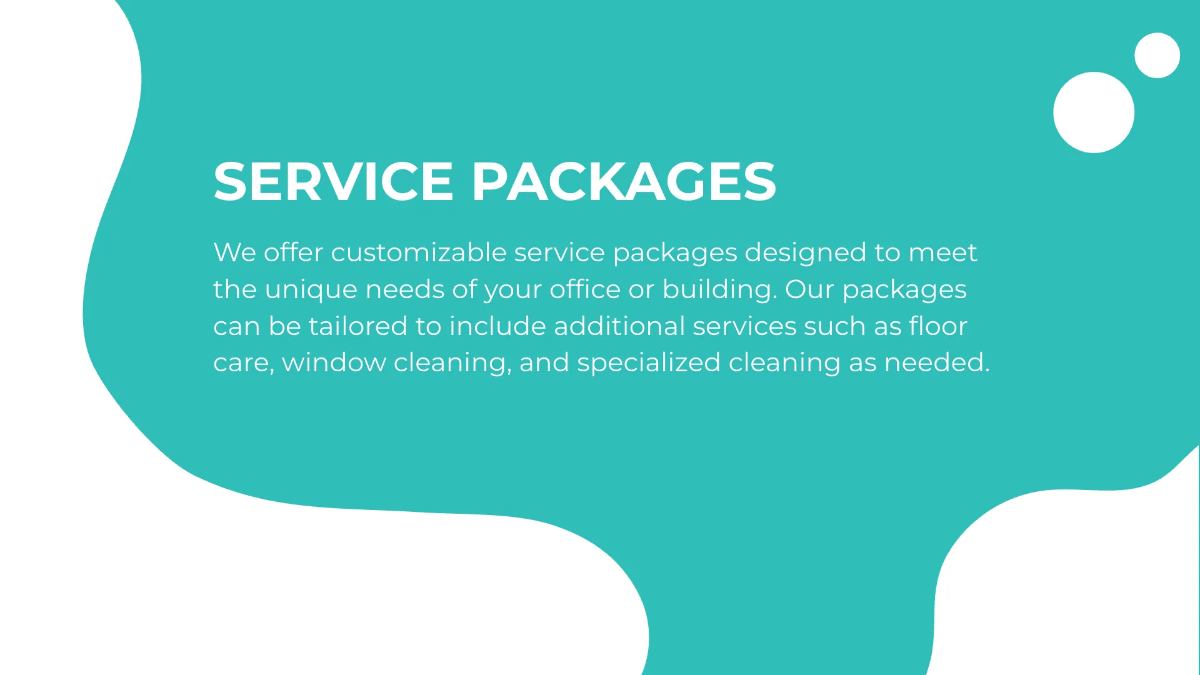 Free Pricing and Service Packages Overview Presentation Template to Edit Online