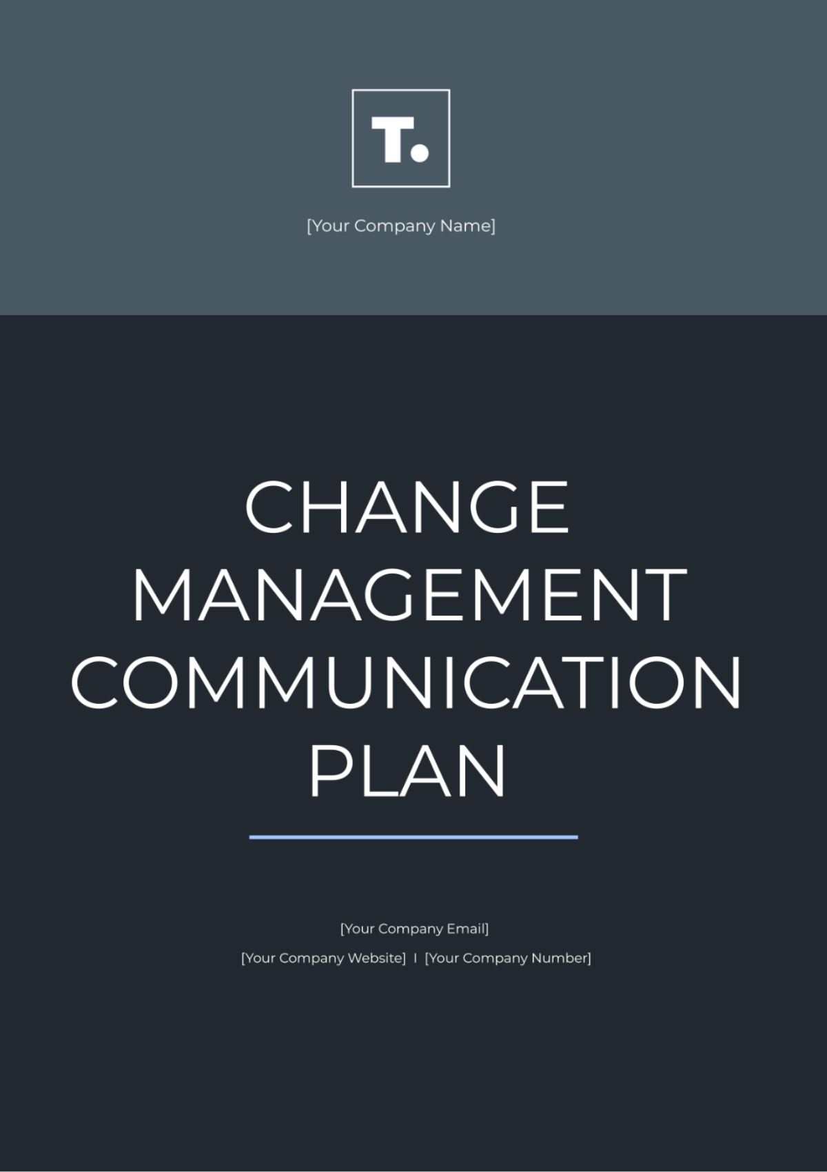 Change Management Communication Template - Edit Online & Download