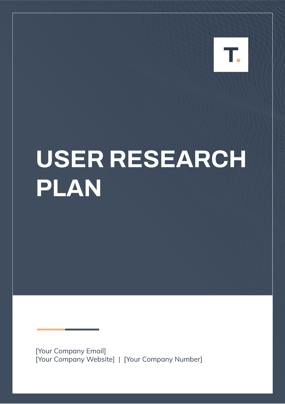 Free User Research Plan Template