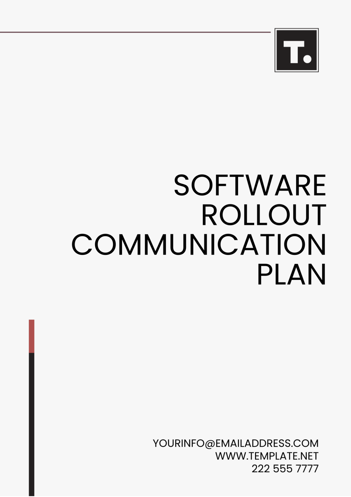 Communication Plan Templates Edit Online & Download