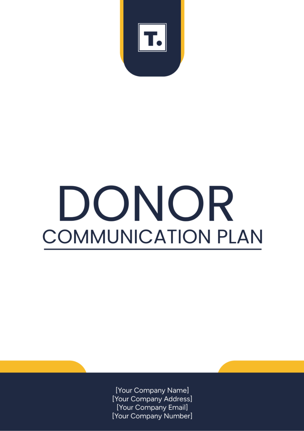 Donor Communication Plan Template - Edit Online & Download