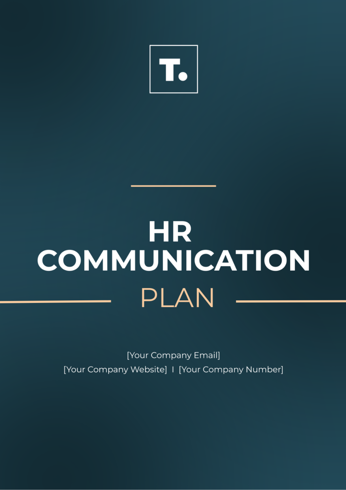 HR Communication Plan Template - Edit Online & Download