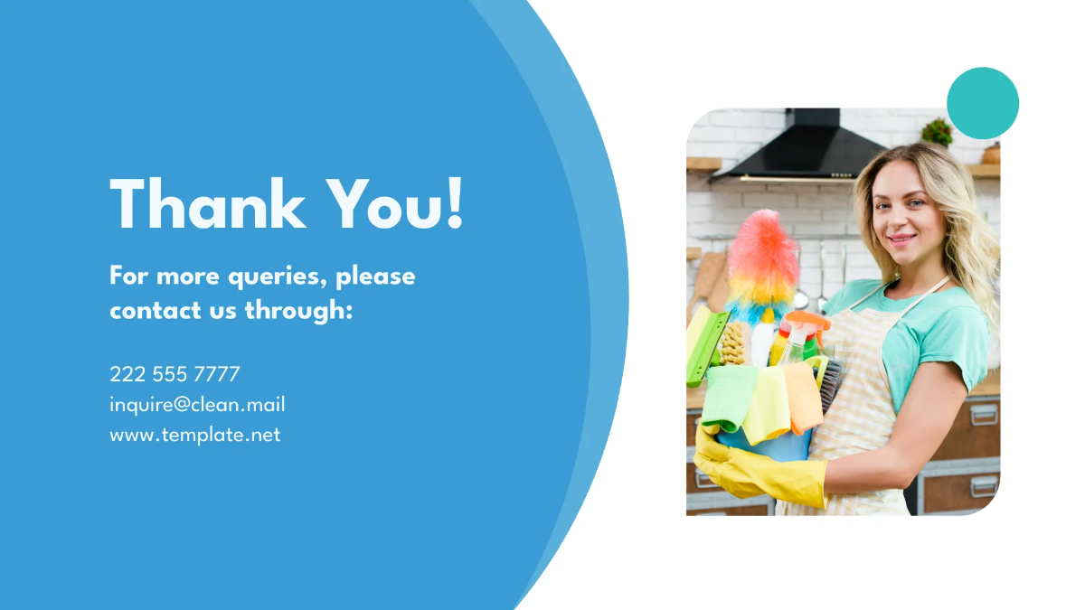 Free Window and Glass Cleaning Services Presentation Template to Edit Online