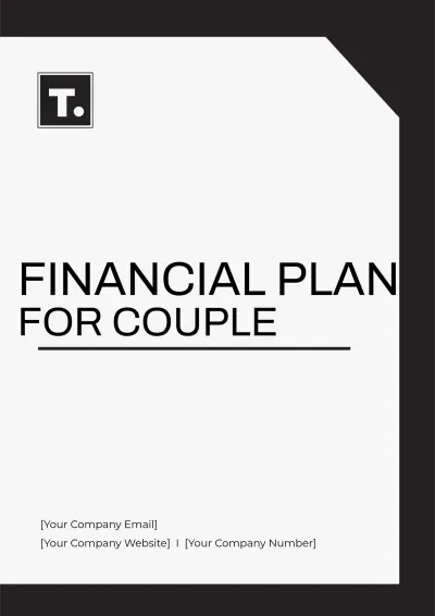 Free Financial Plan Template For Couple to Edit Online