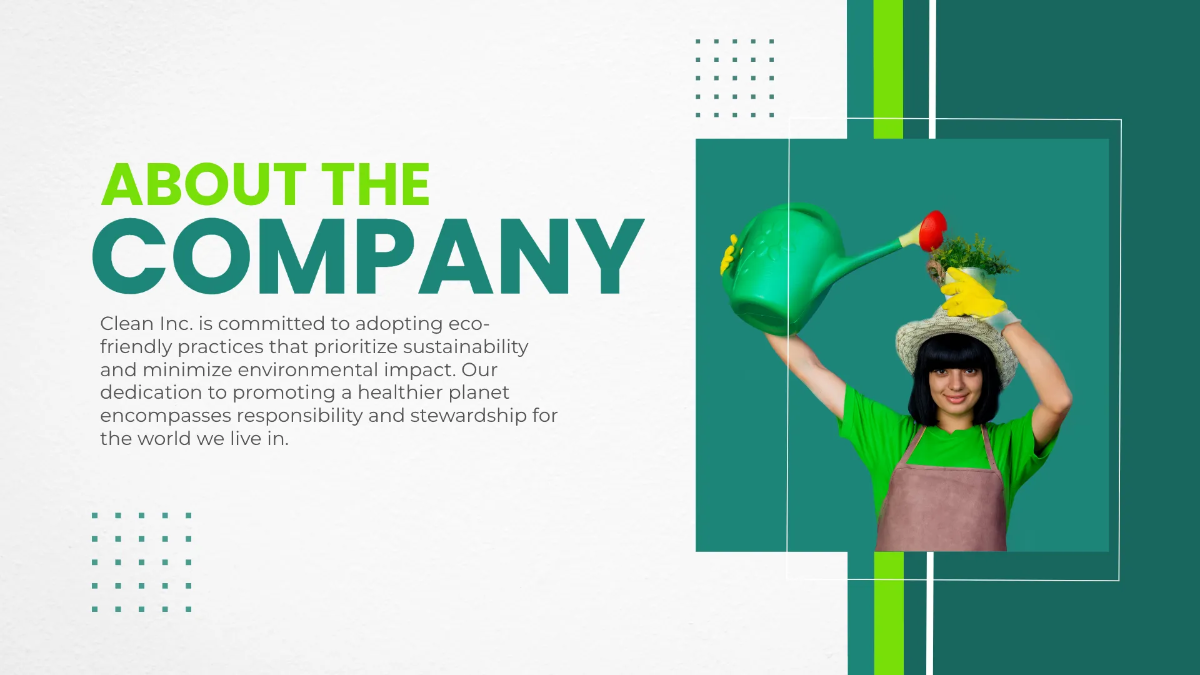 Free Eco-Friendly Cleaning Practices Presentation Template to Edit Online