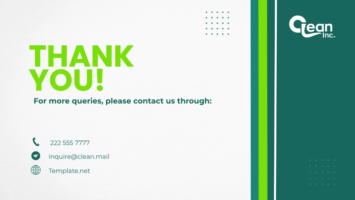 Free Eco-Friendly Cleaning Practices Presentation Template to Edit Online