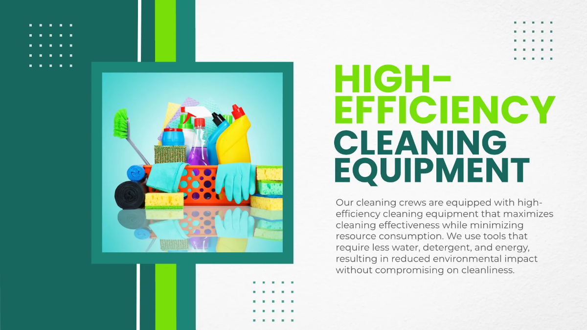 Free Eco-Friendly Cleaning Practices Presentation Template to Edit Online