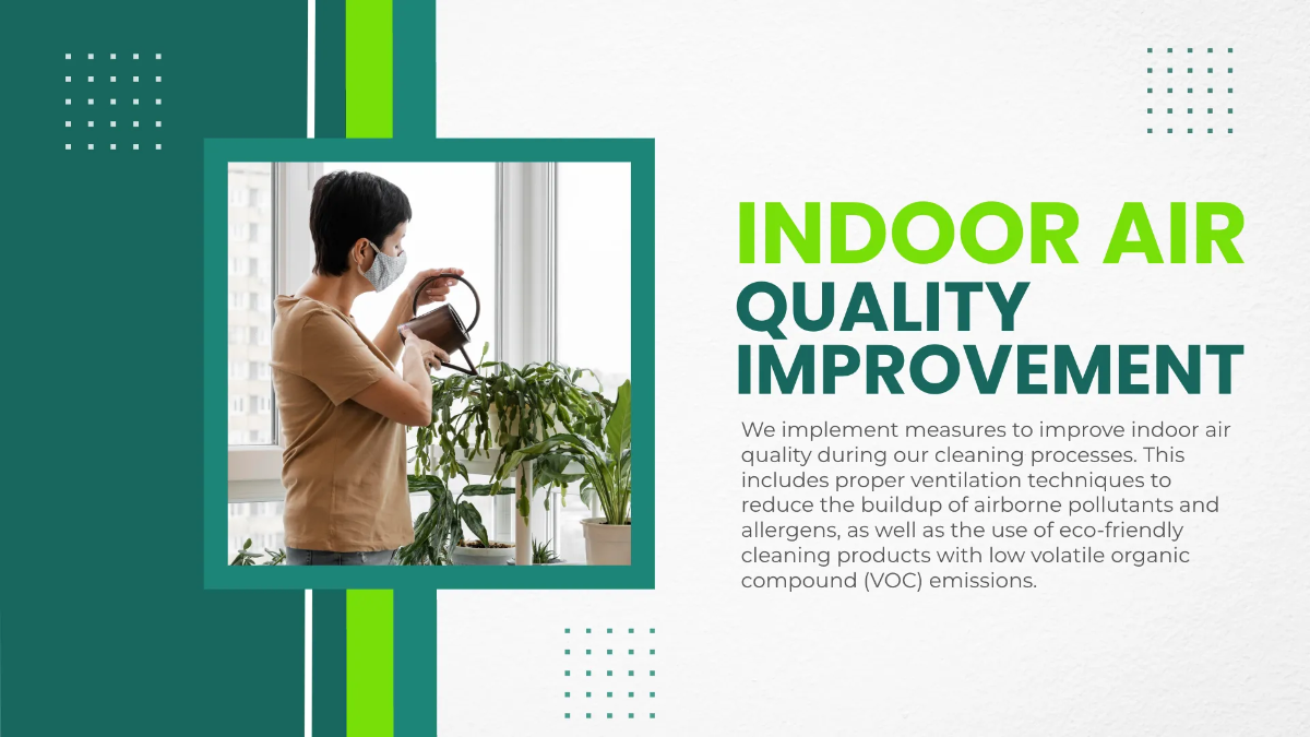 Free Eco-Friendly Cleaning Practices Presentation Template to Edit Online