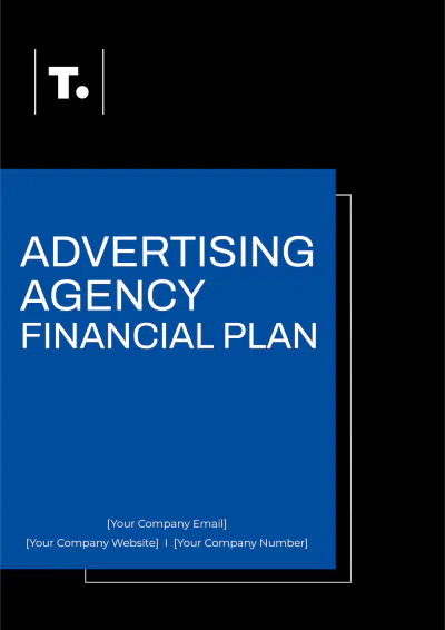 Free Advertising Agency Financial Plan Template to Edit Online