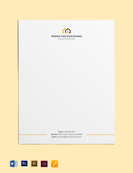 Builders Letterhead Template