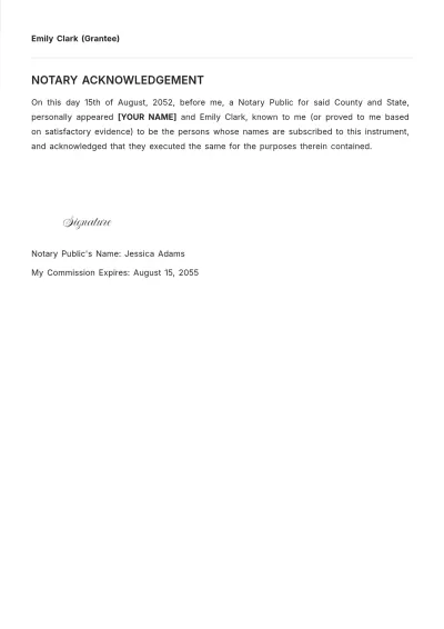 Free North Carolina Quitclaim Deed Template to Edit Online