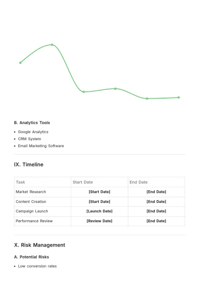 Free Lead Generation Campaign Plan Template to Edit Online