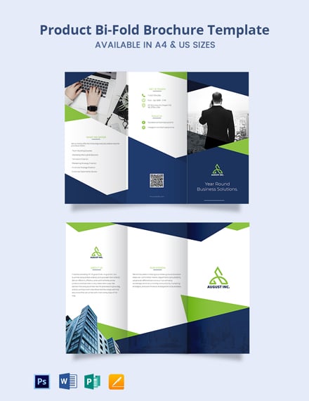 Product TriFold Brochure Template